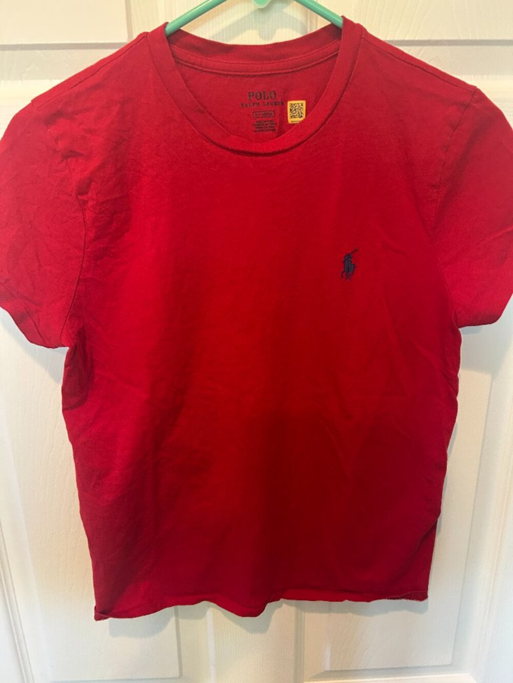 Polo Women's crew neck tee, size medium, short sleeve